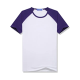 Customizable Raglan Sublimation Blank Custom Logo Tshirt