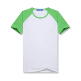 Customizable Raglan Sublimation Blank Custom Logo Tshirt