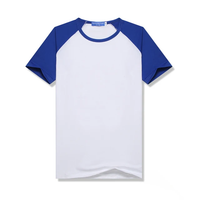 Customizable Raglan Sublimation Blank Custom Logo Tshirt