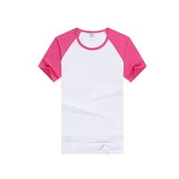 Customizable Raglan Sublimation Blank Custom Logo Tshirt