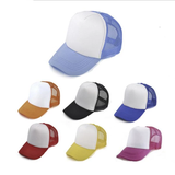 Adult Sublimation Sponge Mesh Cap Blanks On Deck