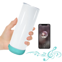 20oz Sublimation Tumbler with Bluetooth Speaker